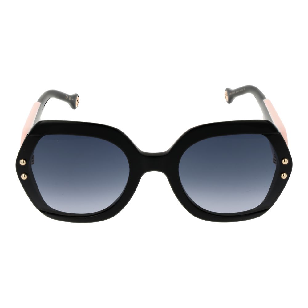 Carolina Herrera Schwarze Damen-Sonnenbrille