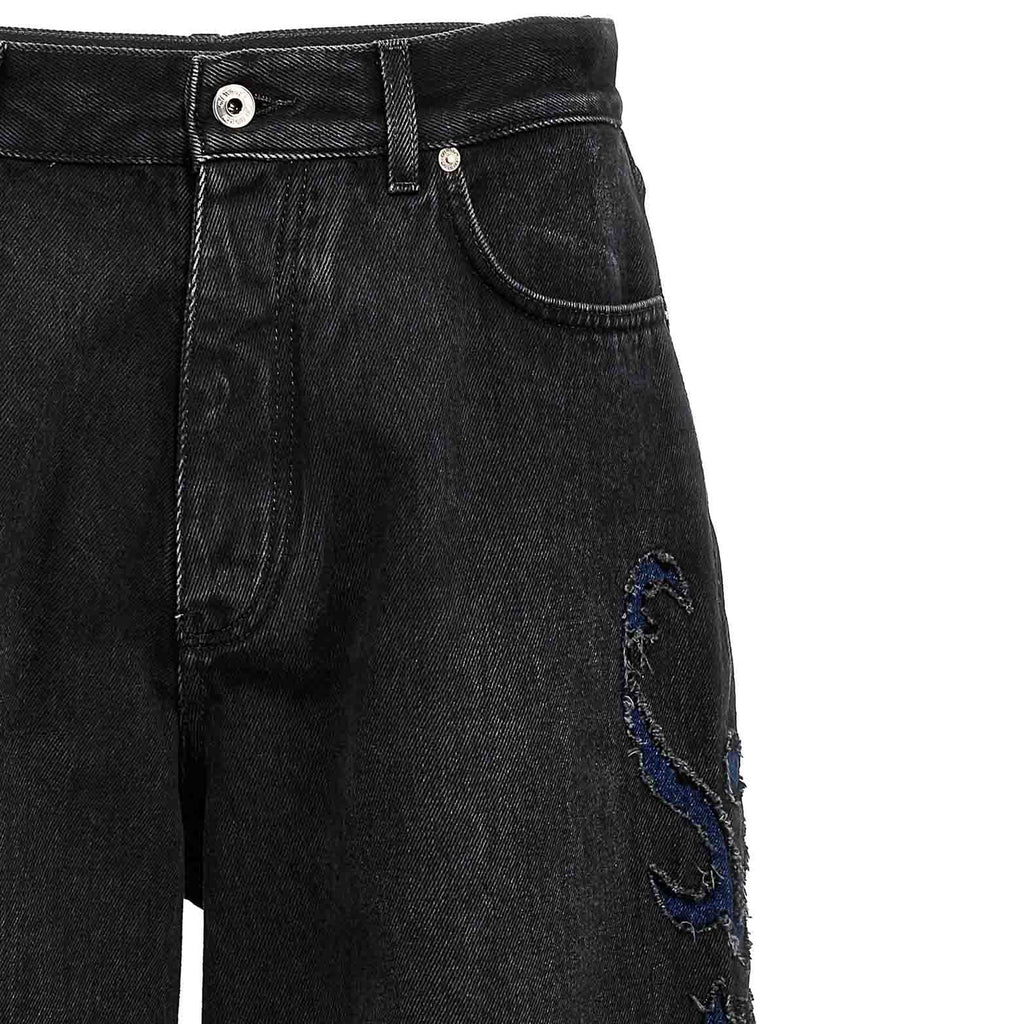 Off-White Denim Flared Jeans – Siebentaschen