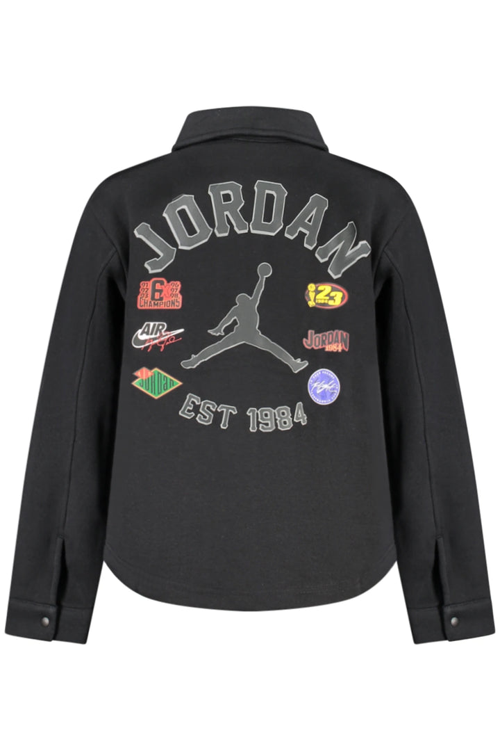 JORDAN MEN&#39;S BLACK ZIP-UP SWEATSHIRT