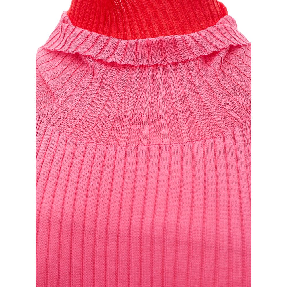 Rosa Baumwollkleid von Bottega Veneta