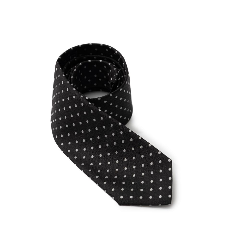 Cravates et nœud papillon en soie noire Dolce &amp; Gabbana