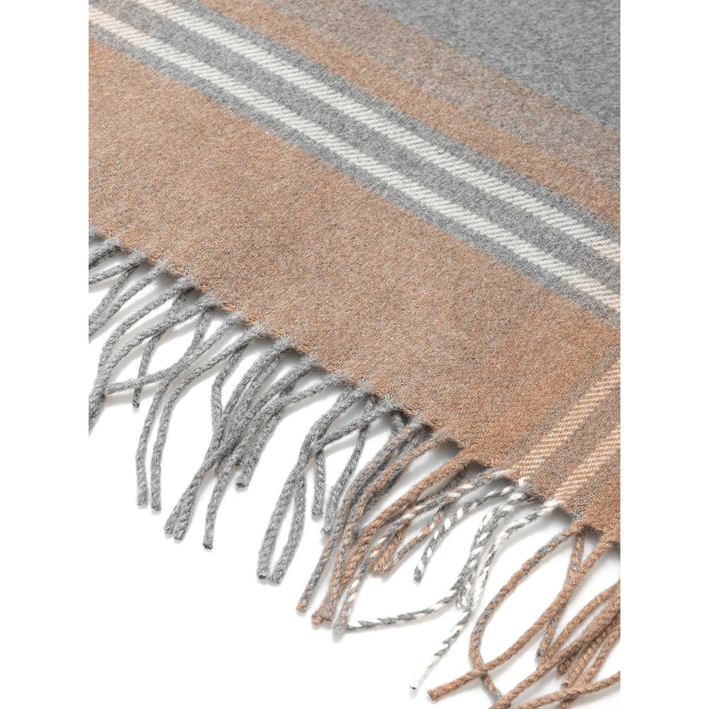 Foulard en soie multicolore Tessitura di Novara