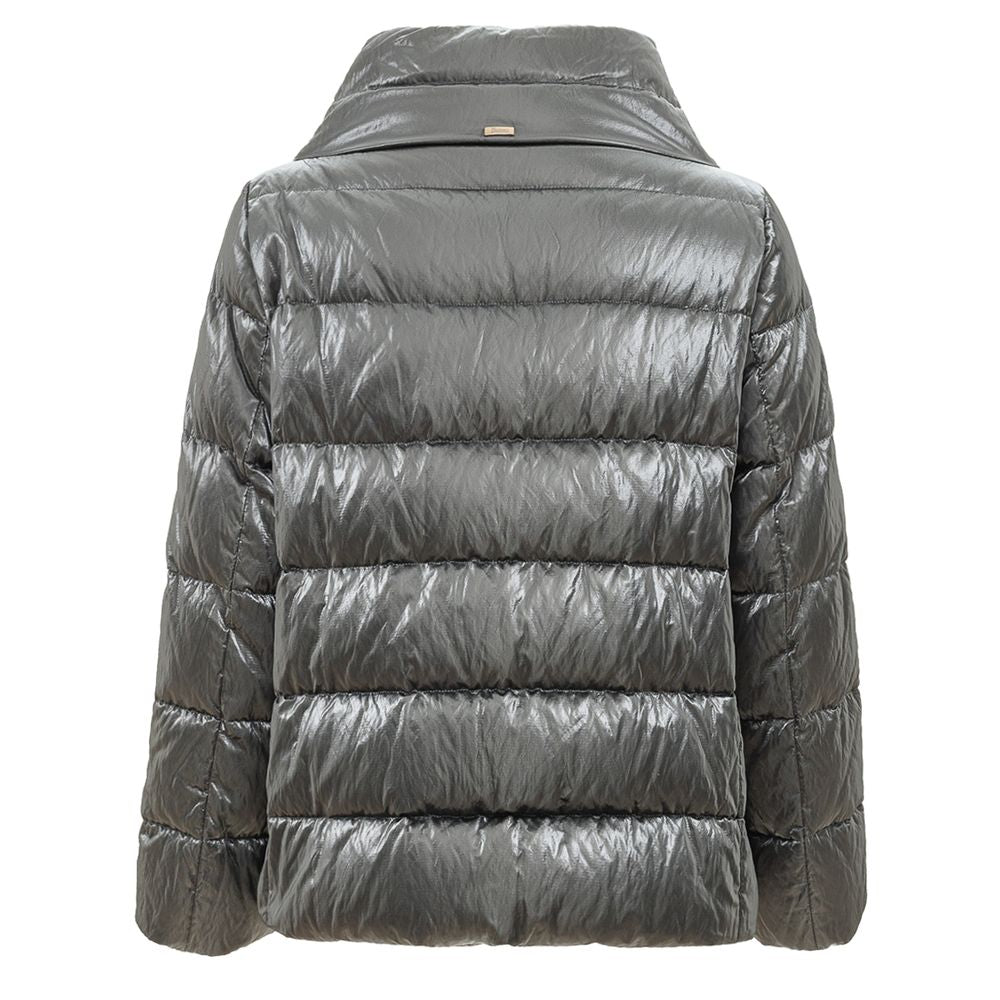 Herno Silber Viskose Jacken &amp; Mantel