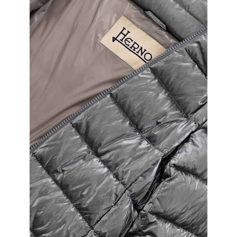 Herno Silber Viskose Jacken &amp; Mantel