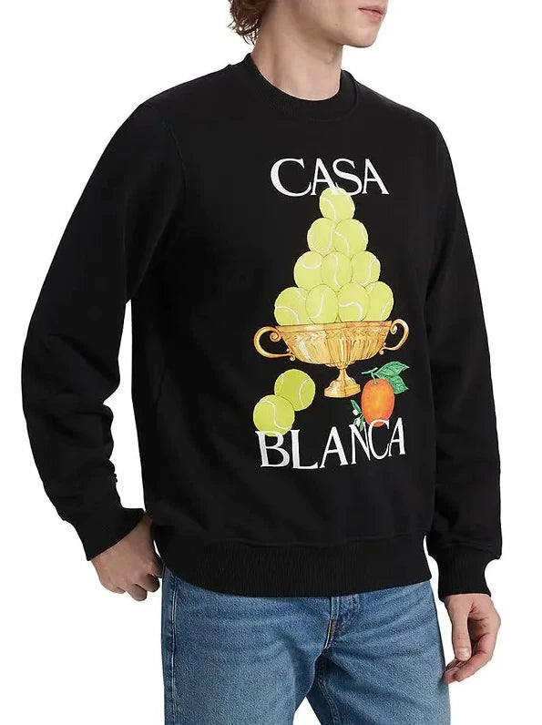 Casablanca Sweatshirts Black Man