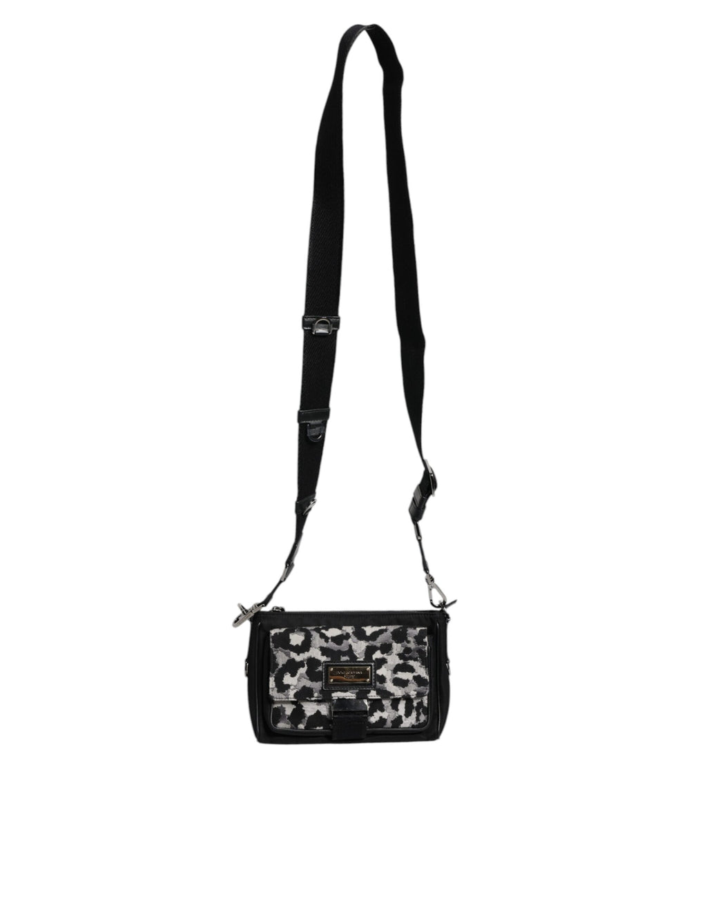 Sac bandoulière Dolce &amp; Gabbana en jacquard léopard multicolore