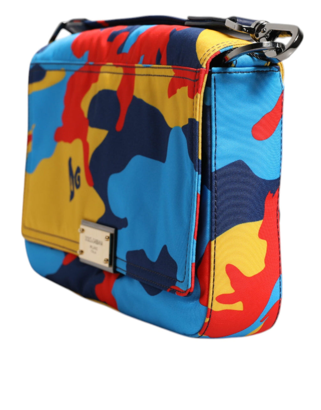 Sac bandoulière en nylon camouflage multicolore Dolce &amp; Gabbana