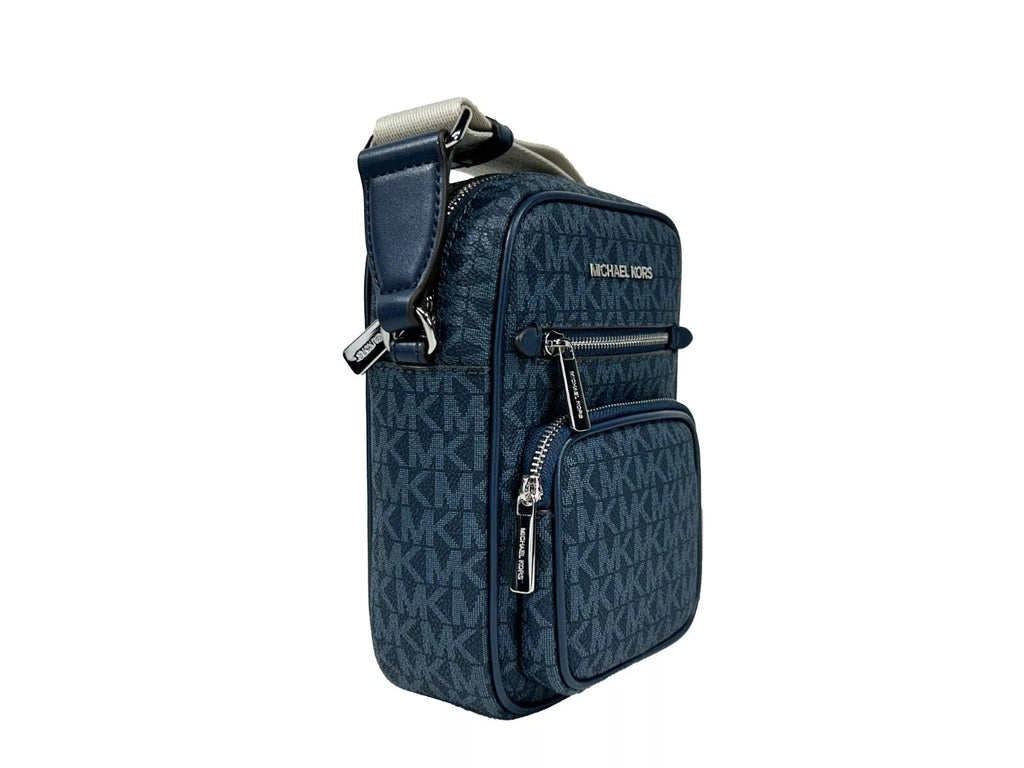 Michael Kors North South Umhängetasche, mittelgroß, Marineblau