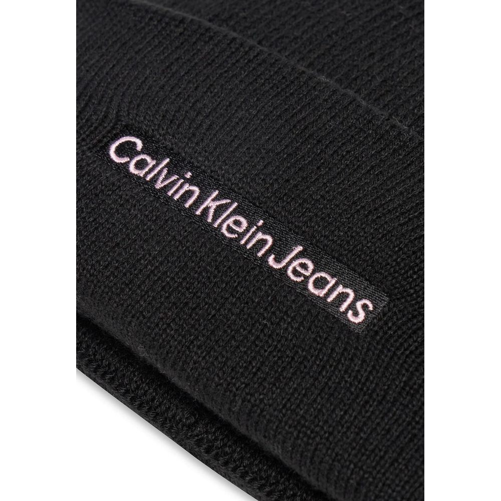 Calvin Klein – Schwarzer Baumwollhut