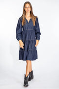 Love Moschino Women Blue Denim Dress