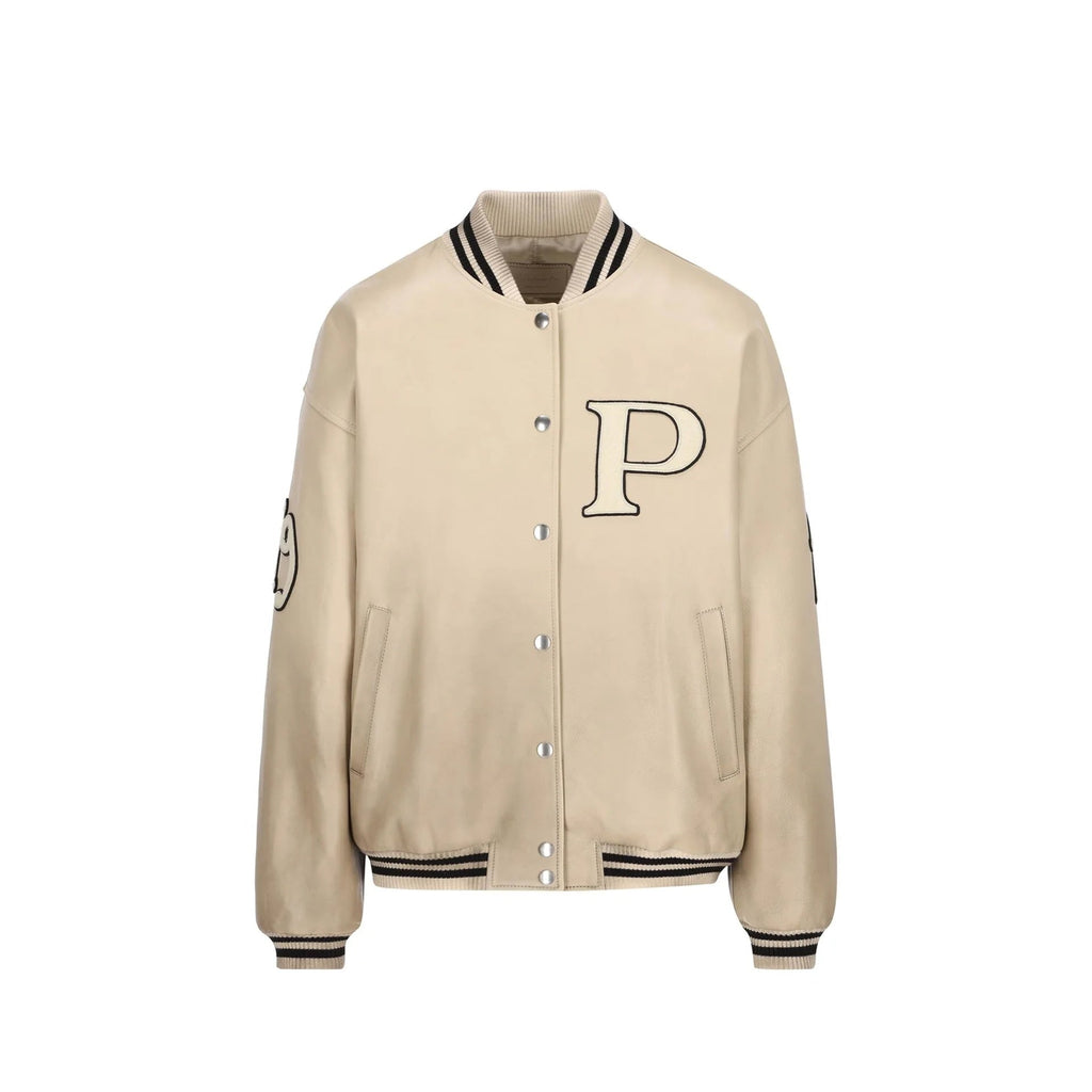 Prada Padded Leather Varsity Jacket – Siebentaschen