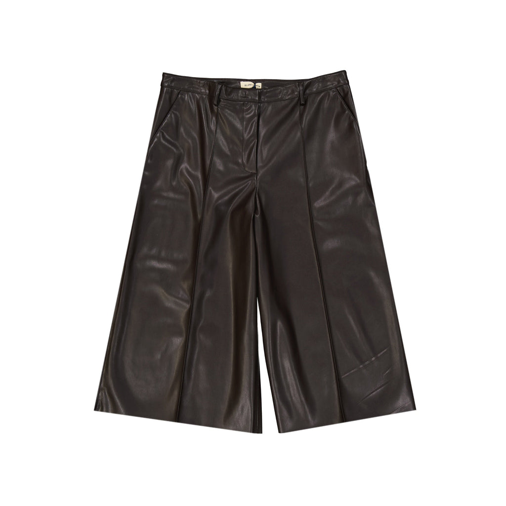 Blanca Vita Faux Leather Shorts