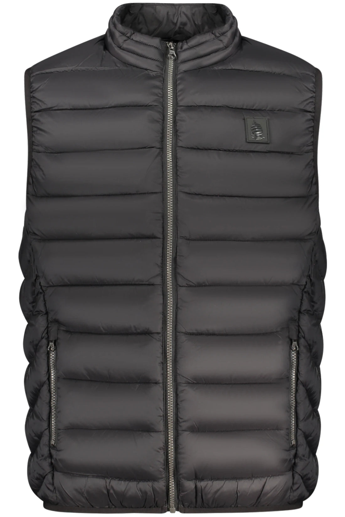 MARINA YACHTING MEN&#39;S BLACK SLEEVELESS JACKET