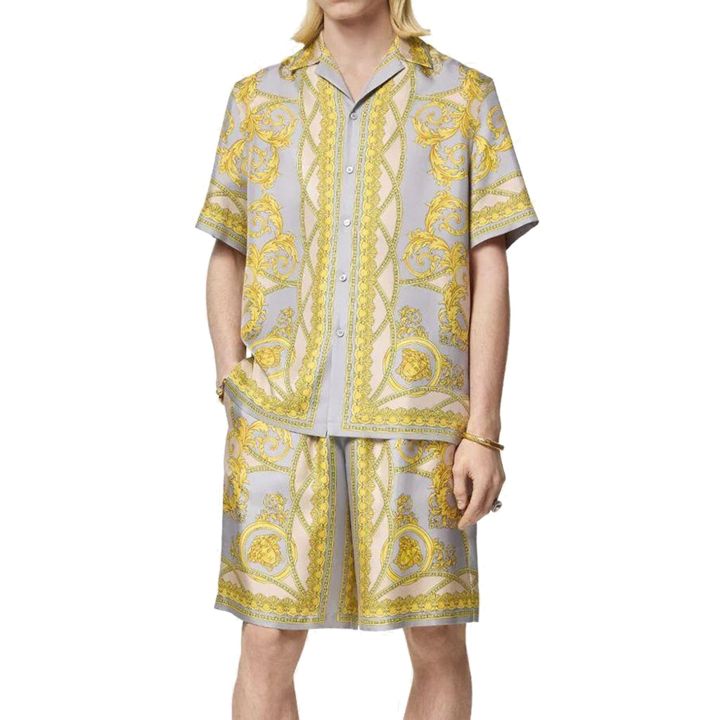 Versace La Coupe Des Dieux Silk Shorts – Siebentaschen