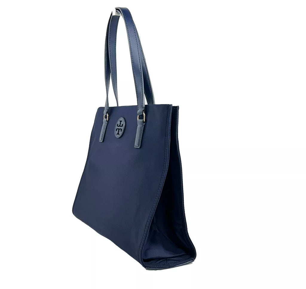 Tory Burch Marineblaue Ella Kleine Nylon-Tragetasche 160633