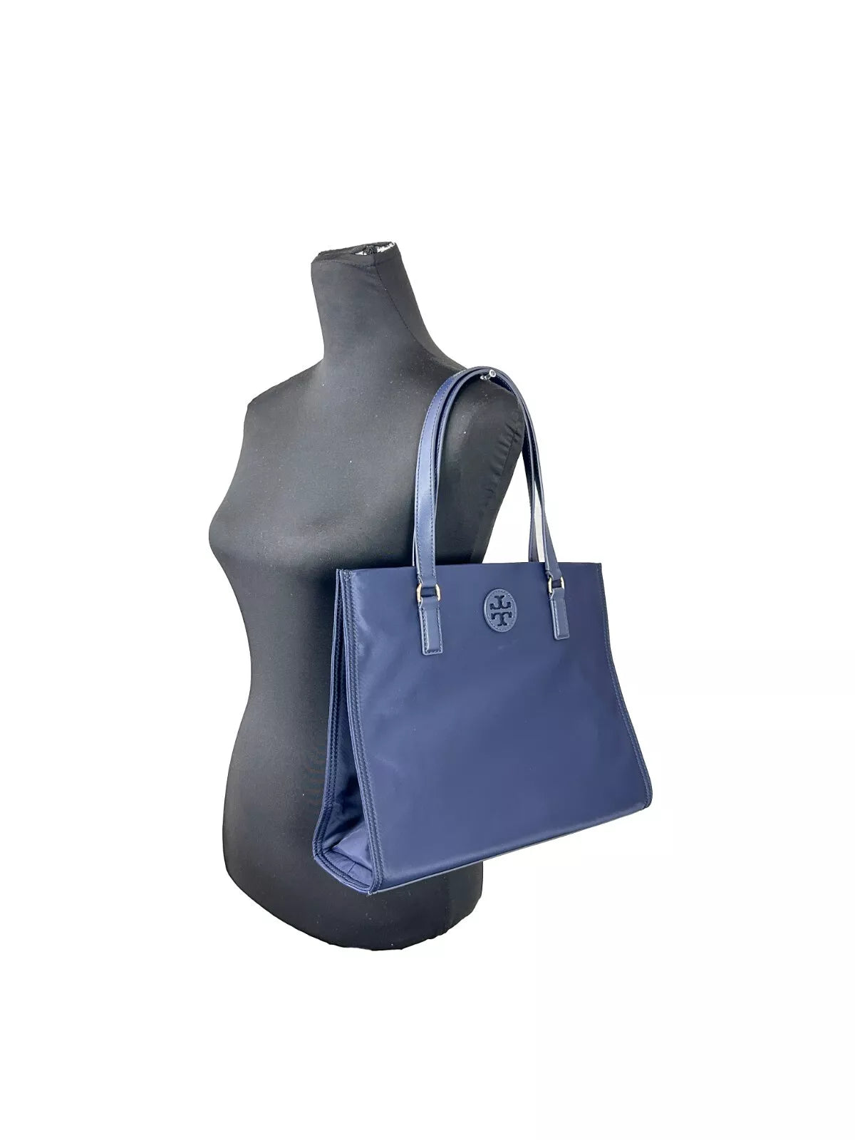 Tory Burch Marineblaue Ella Kleine Nylon-Tragetasche 160633