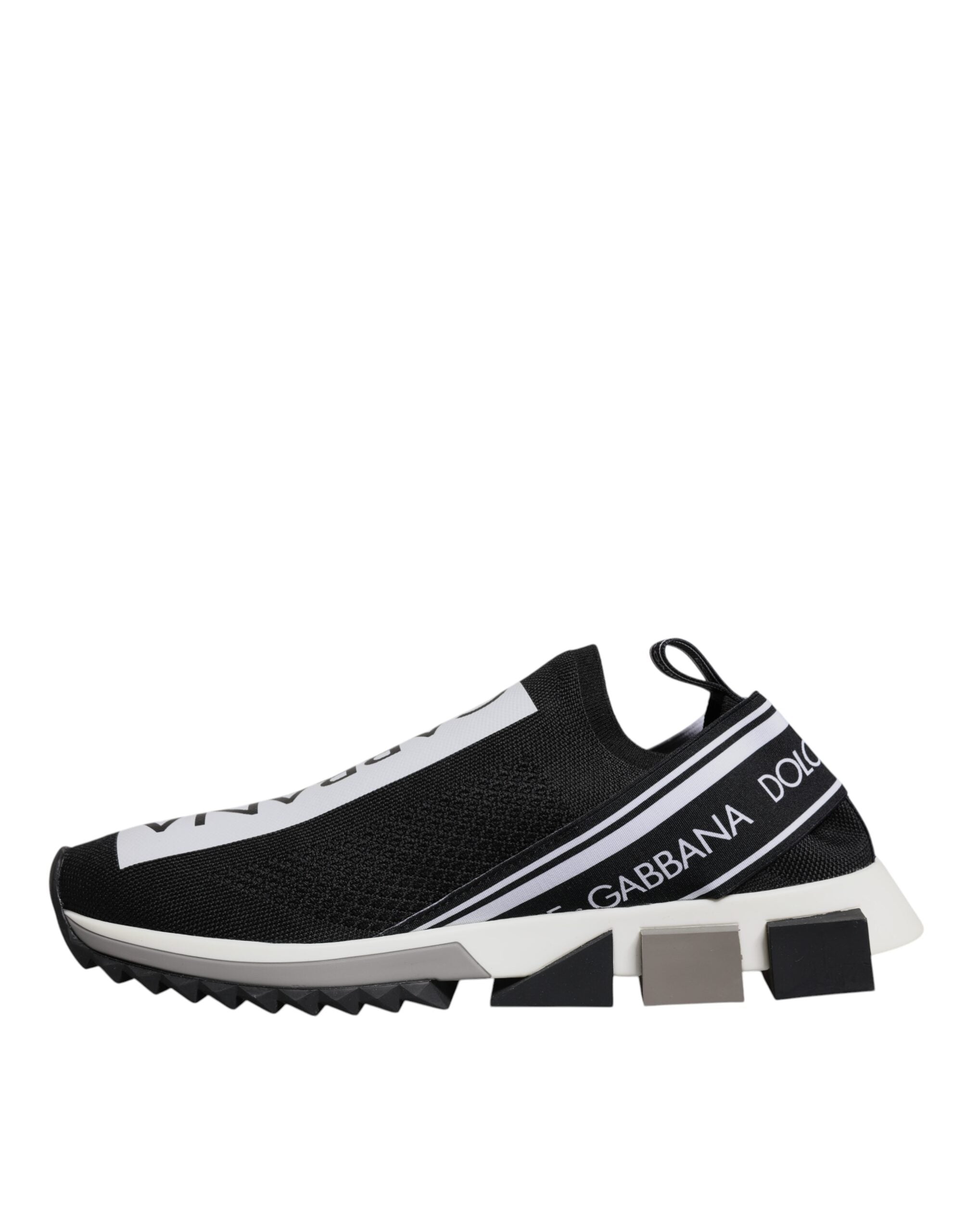 Baskets Sorrento noires et blanches Dolce &amp; Gabbana