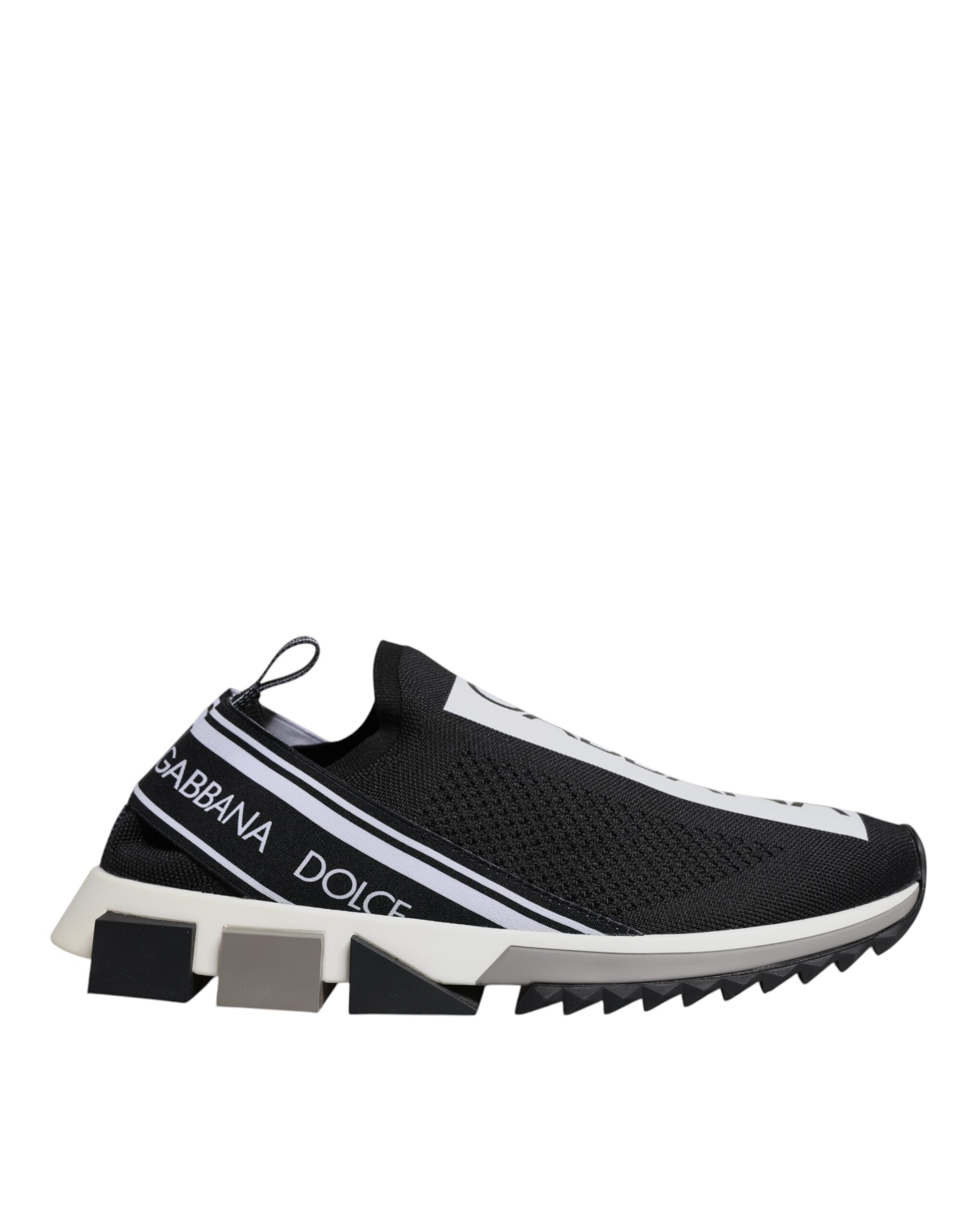 Baskets Sorrento noires et blanches Dolce &amp; Gabbana
