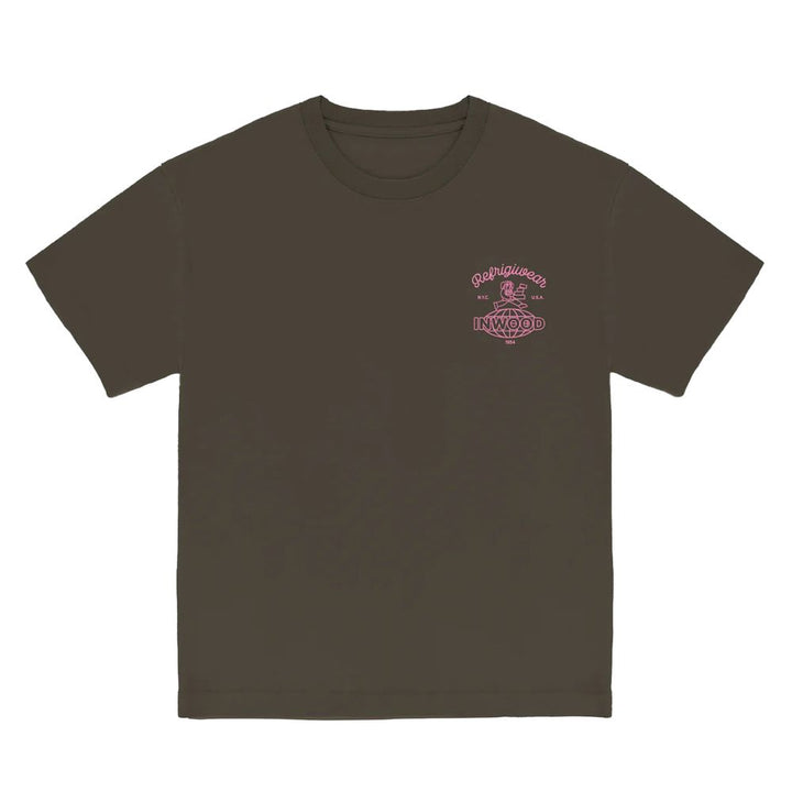 Refrigiwear Brown Cotton T-Shirt