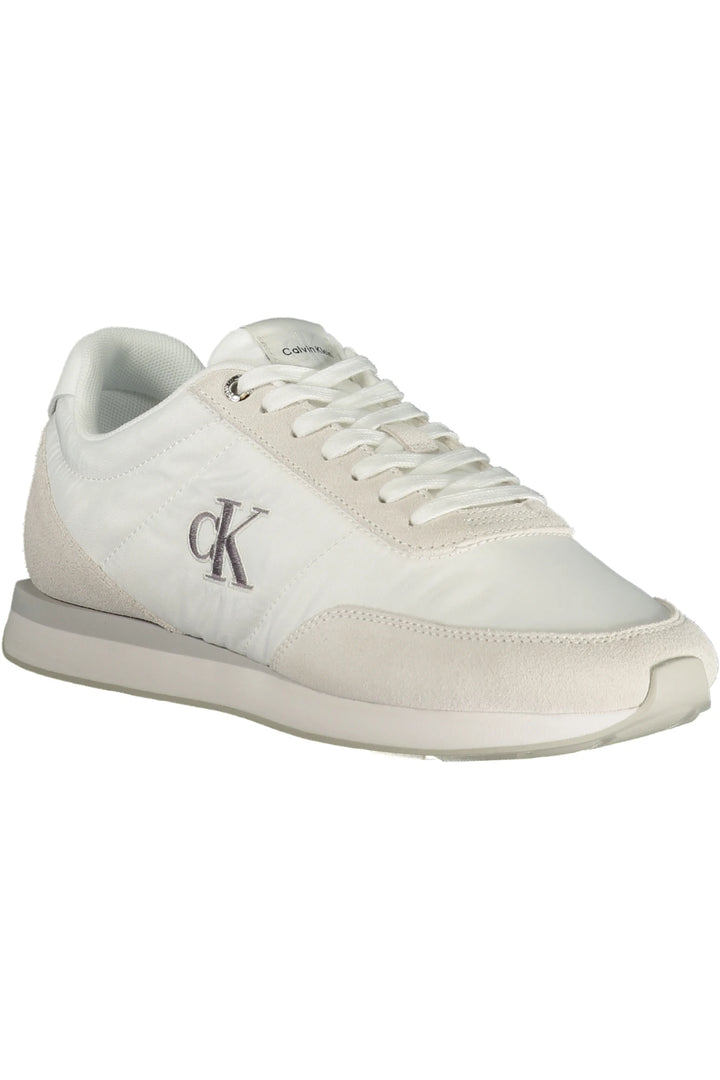 CALVIN KLEIN MEN&#39;S WHITE SPORTS SHOES