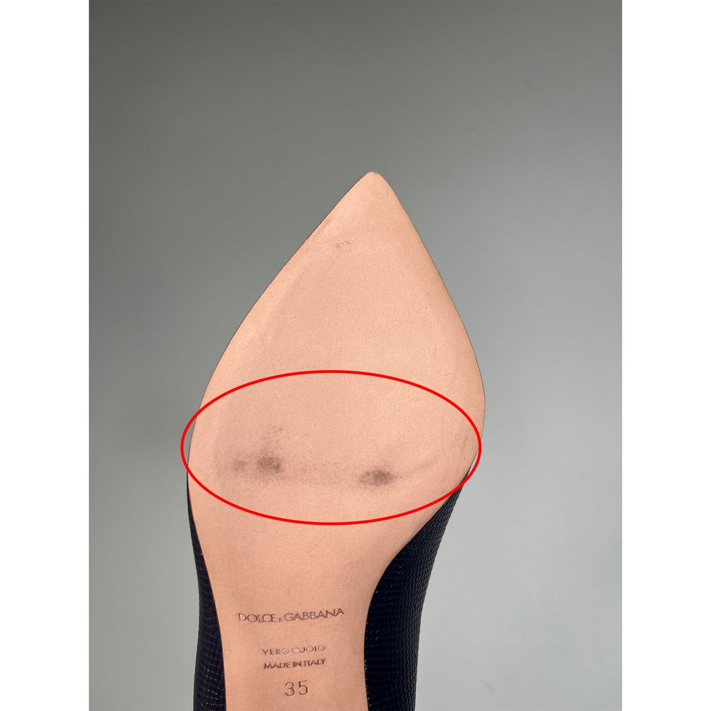 Dolce & Gabbana Bellucci Leather Pumps