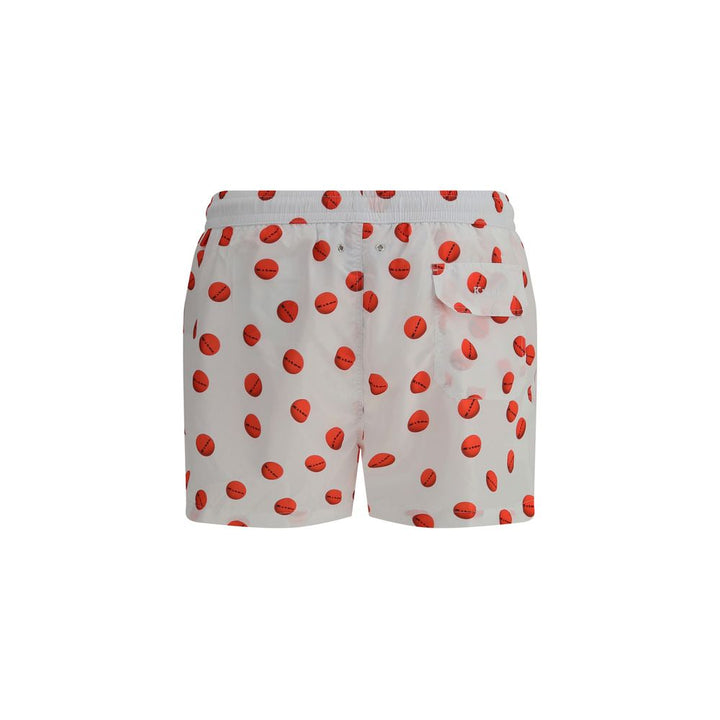 Kiton Badeshorts mit Logo