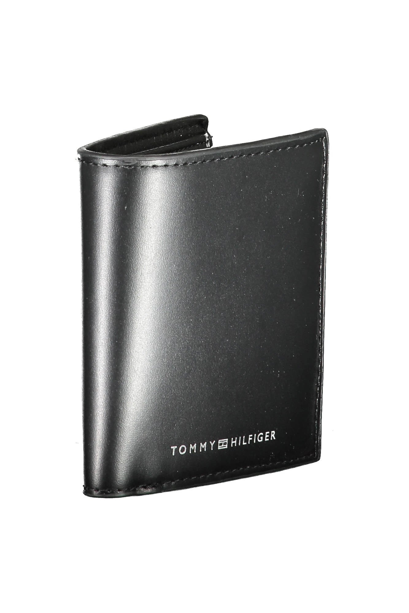 TOMMY HILFIGER BLACK MAN WALLET