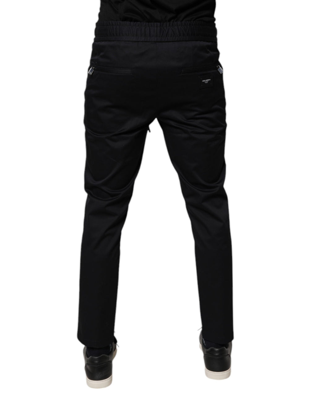 Dolce &amp; Gabbana Dunkelblaue Jogginghose aus Baumwolle für Herren
