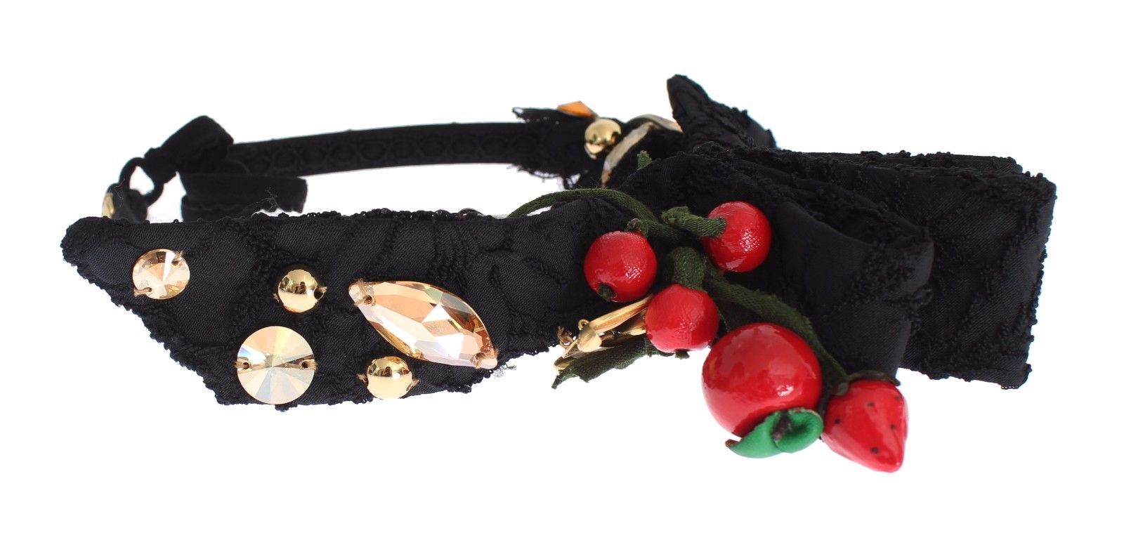 Dolce &amp; Gabbana – Exquisites Haarband mit Kristallbeer-Diadem
