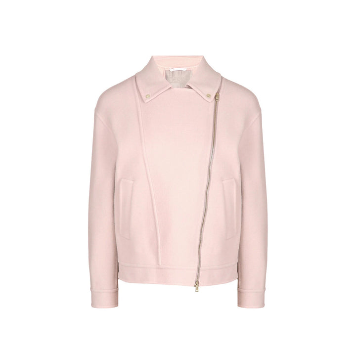 HERNO Wool Biker Jacket
