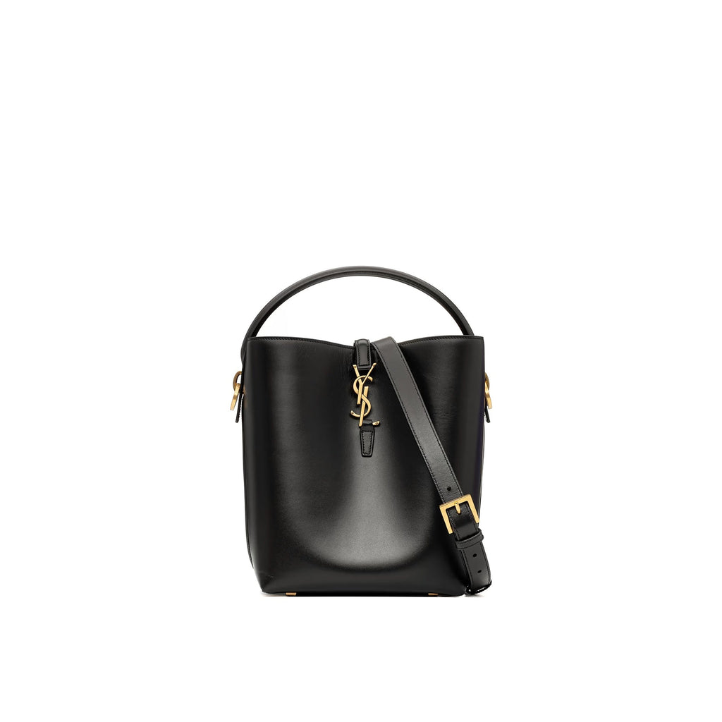 Saint Laurent Le 37 Small Leather Bucket Bag