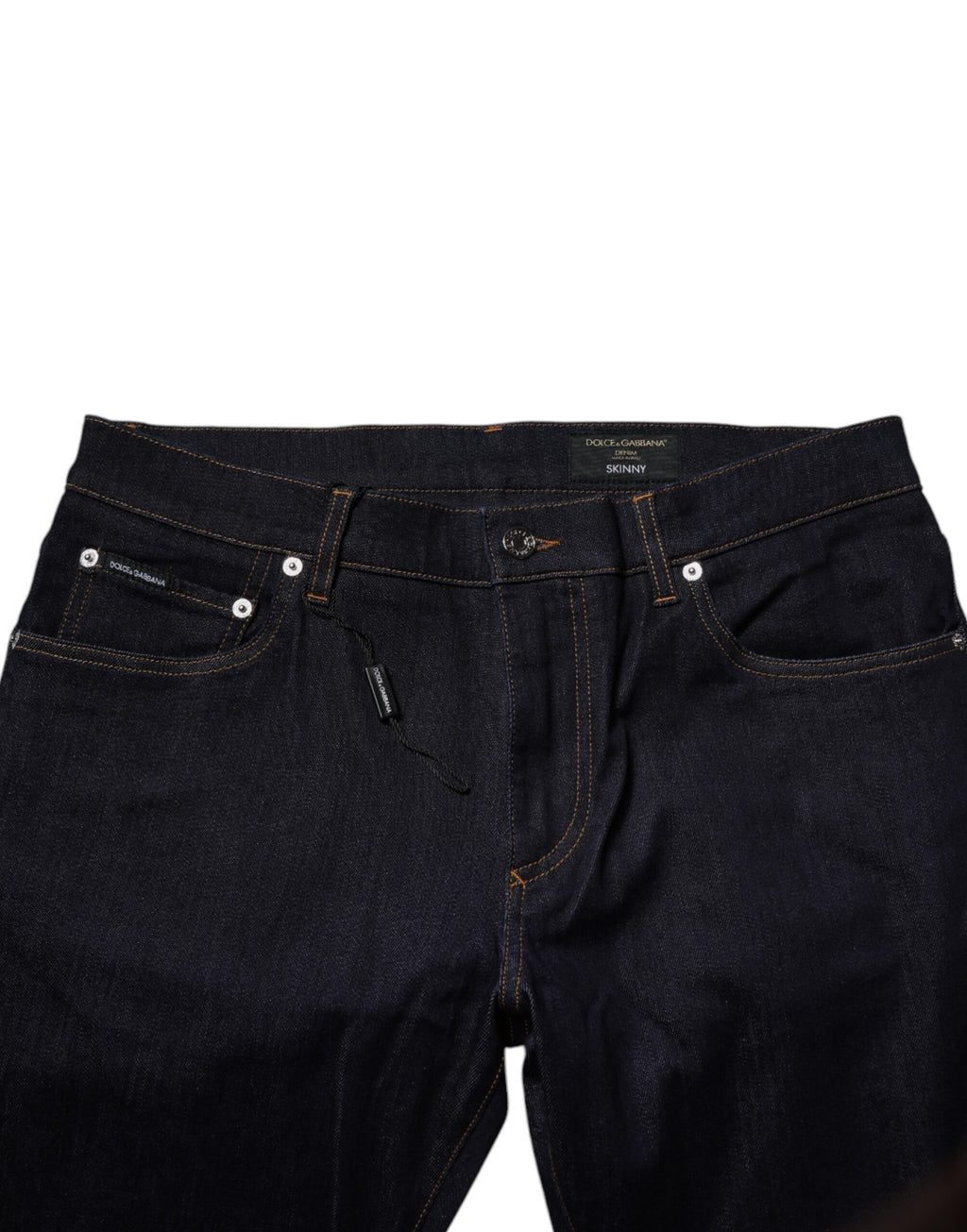 Dolce &amp; Gabbana Schwarze Skinny-Jeans aus Baumwollstretch für Herren