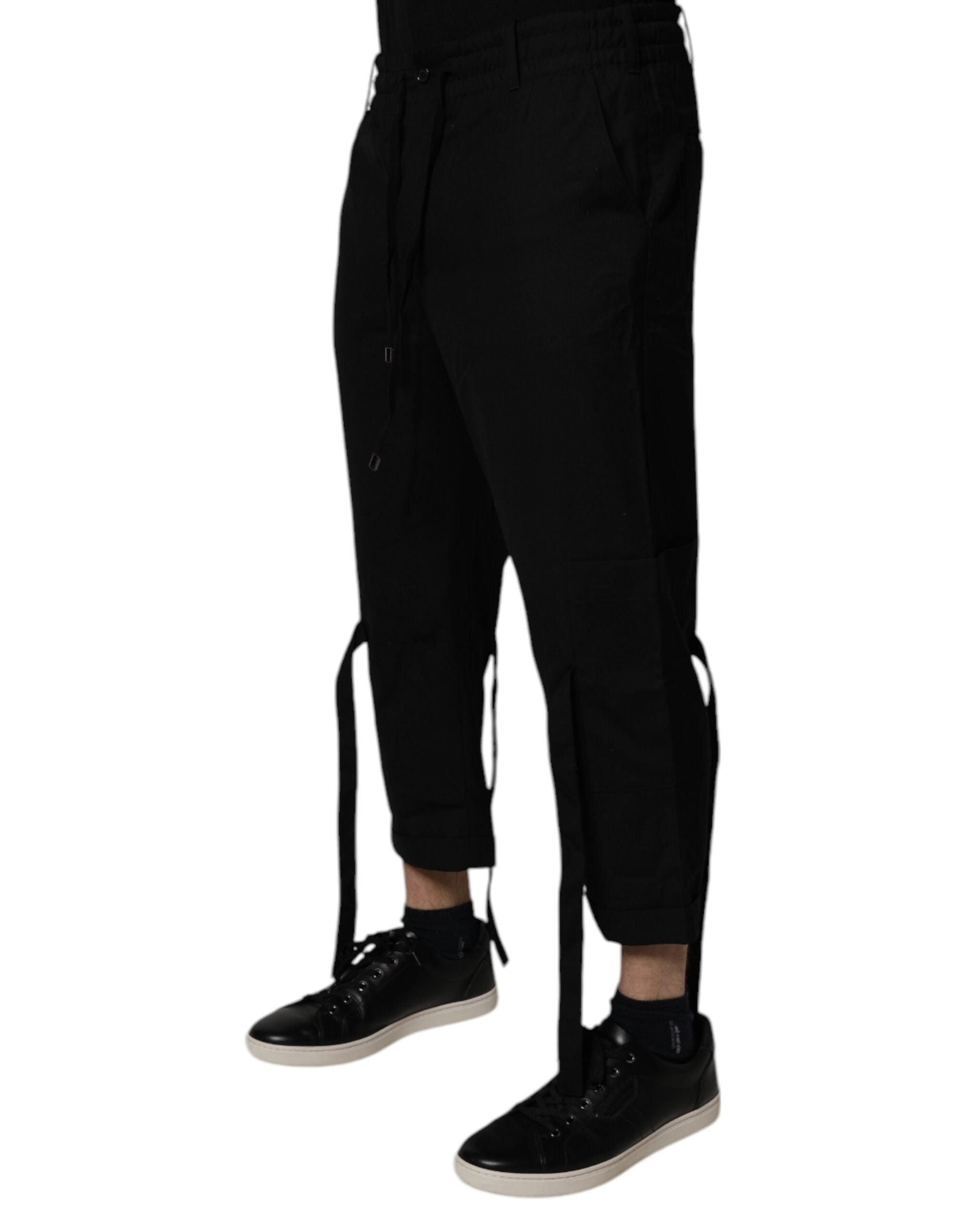 Dolce &amp; Gabbana Schwarze Polyester-Kurze Hose für Herren