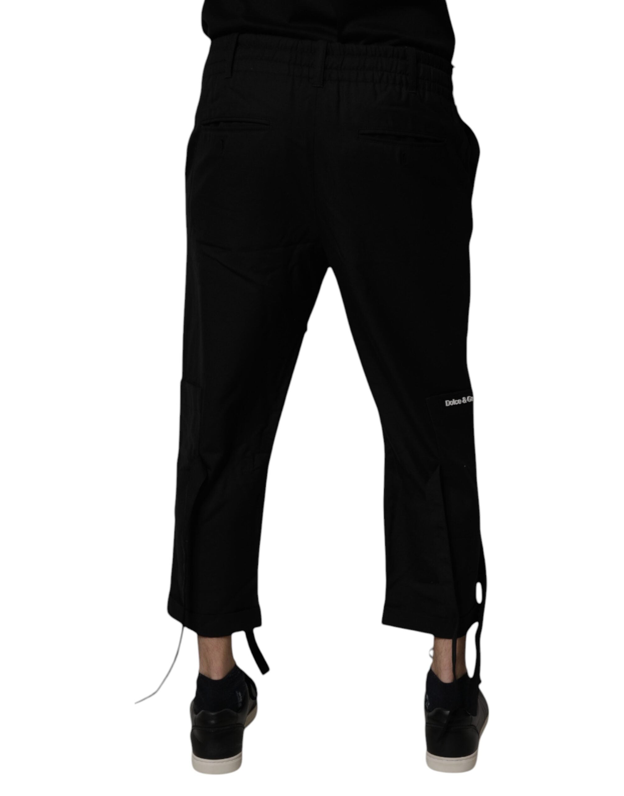 Dolce &amp; Gabbana Schwarze Polyester-Kurze Hose für Herren