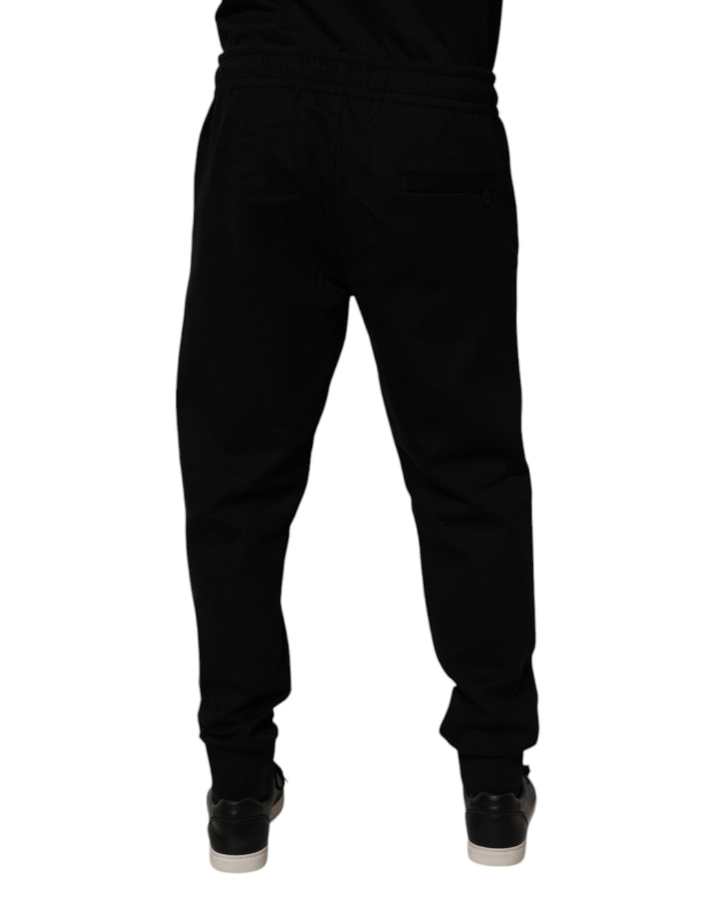 Dolce &amp; Gabbana – Schwarze Jogginghose aus Baumwollmischung