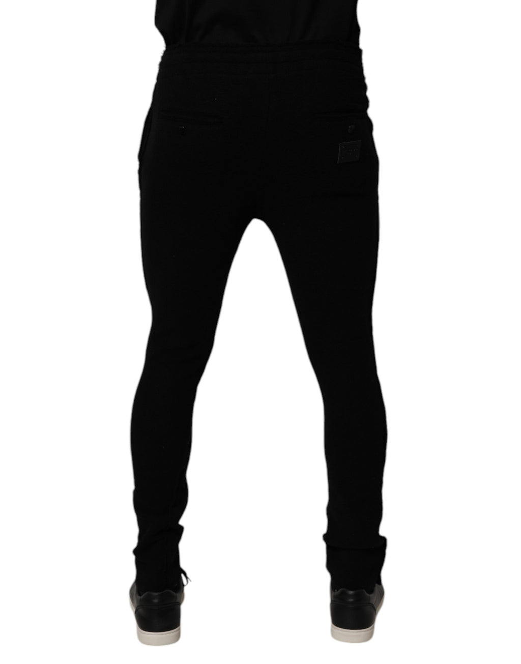 Dolce &amp; Gabbana Schwarze Kaschmir-Jogginghose für Herren