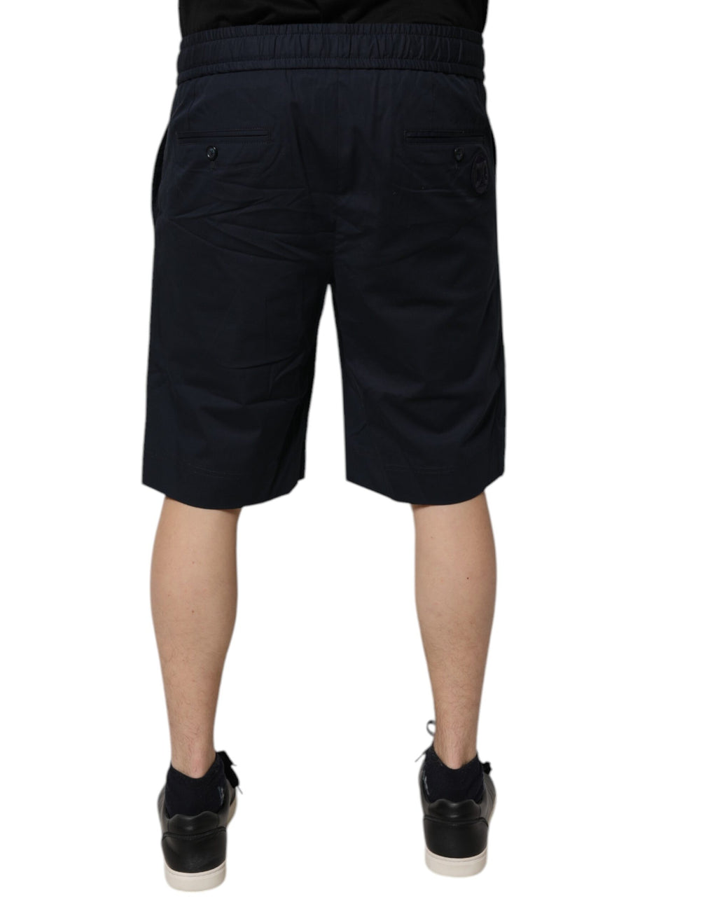 Bermuda en coton bleu foncé Dolce &amp; Gabbana