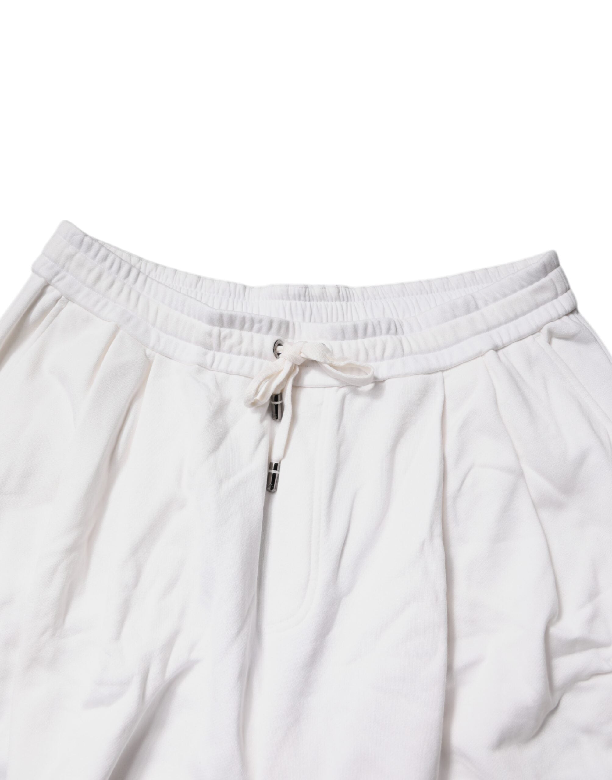 Bermuda cargo en coton blanc Dolce &amp; Gabbana
