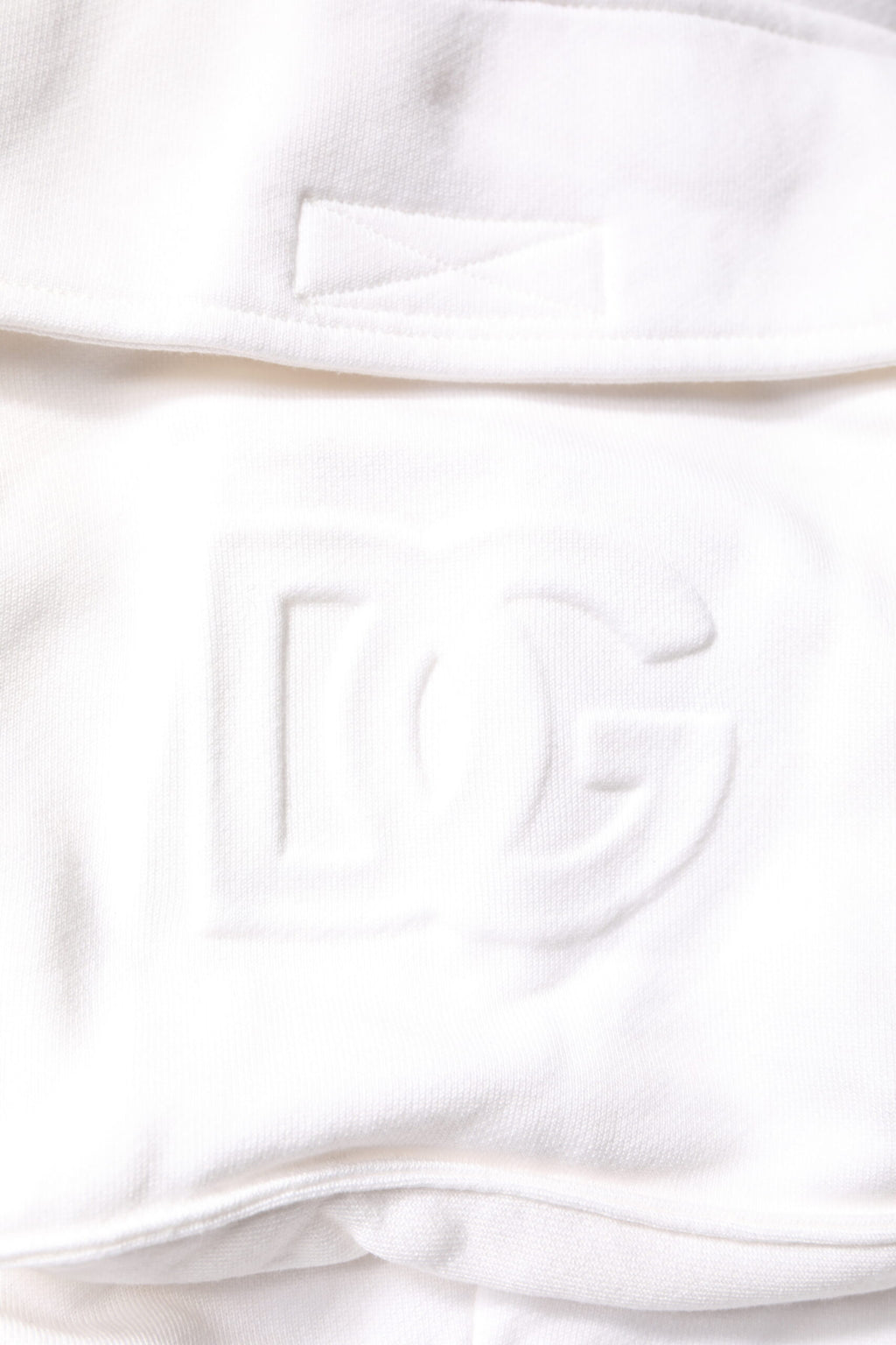 Bermuda cargo en coton blanc Dolce &amp; Gabbana