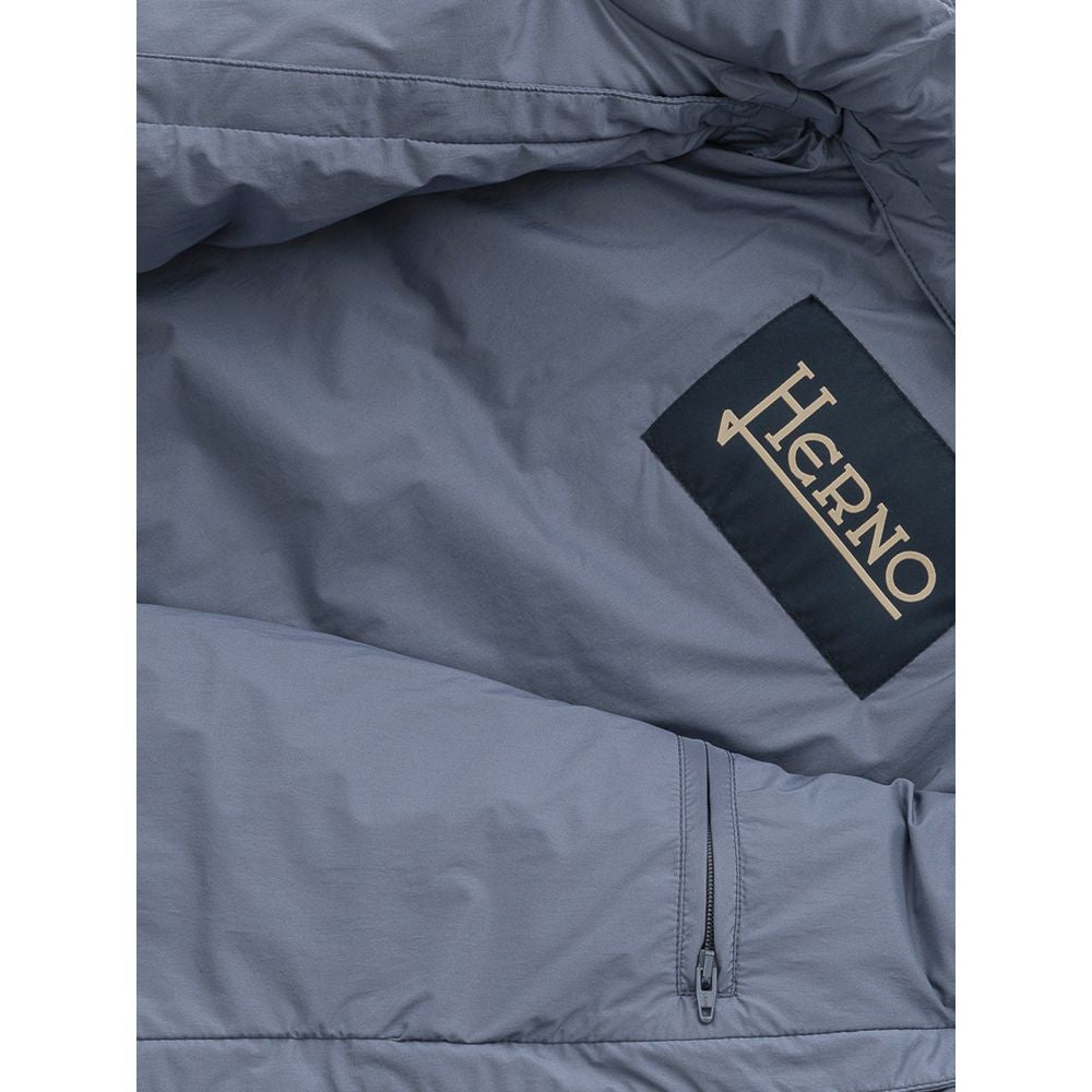 Veste en polyester bleu Herno