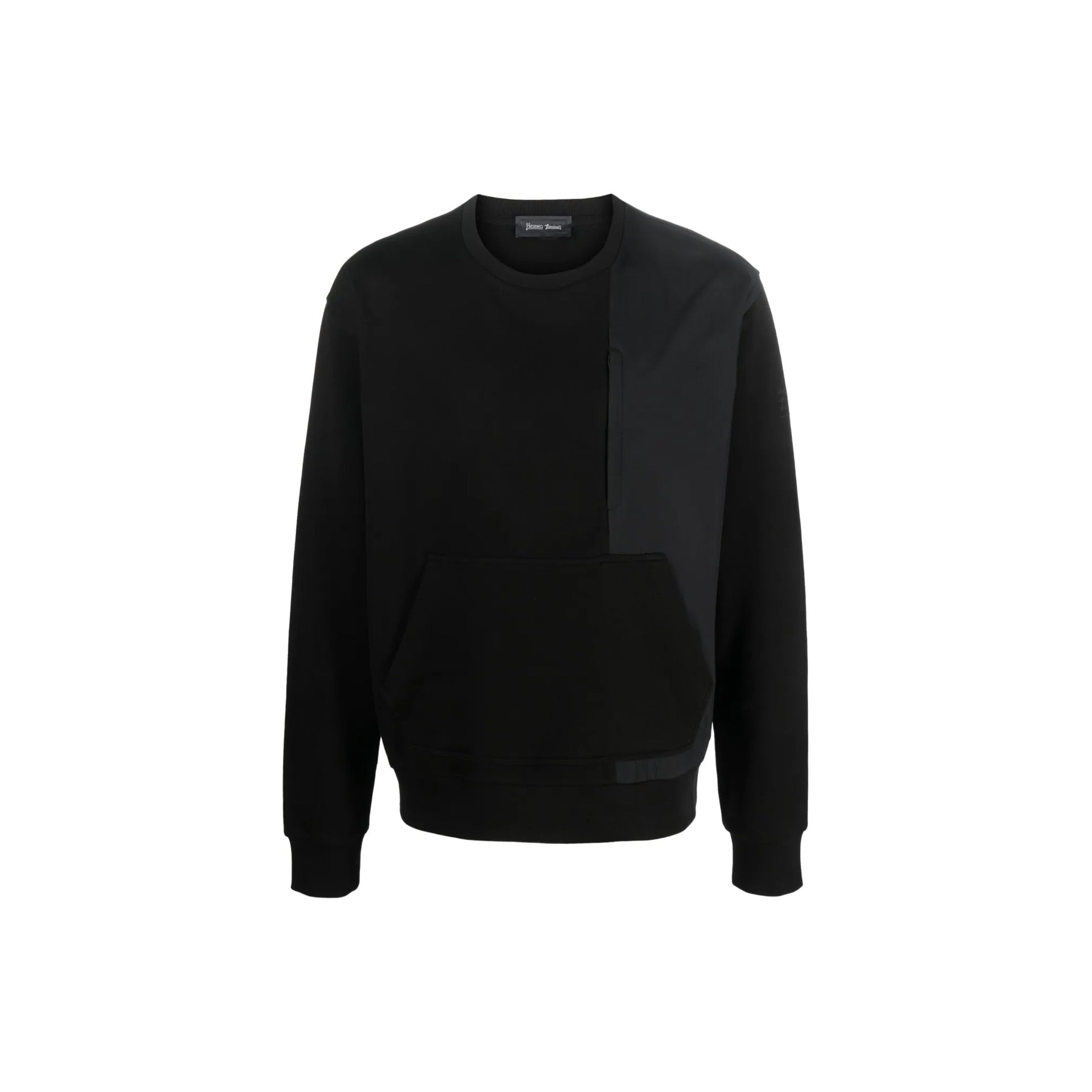Herno Panelled-Design Sweatshirt – Siebentaschen