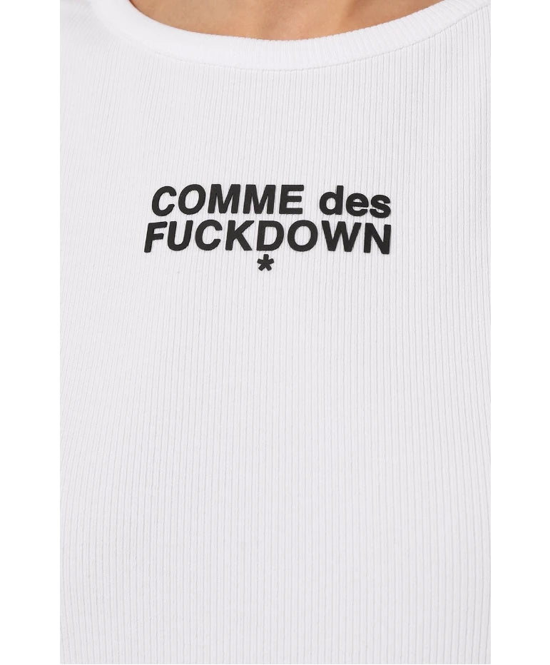 Comme Des Fuckdown T-shirt & Top White Woman