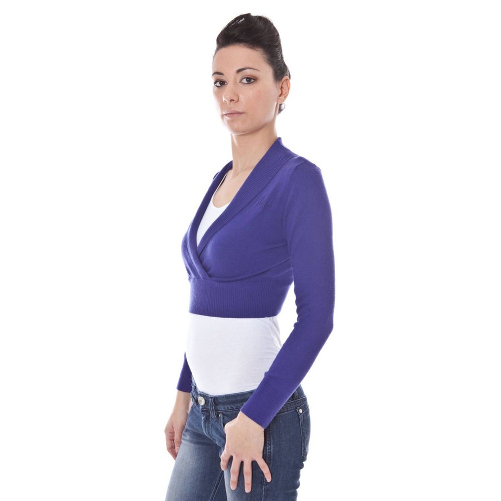 Pull en laine violet Datch