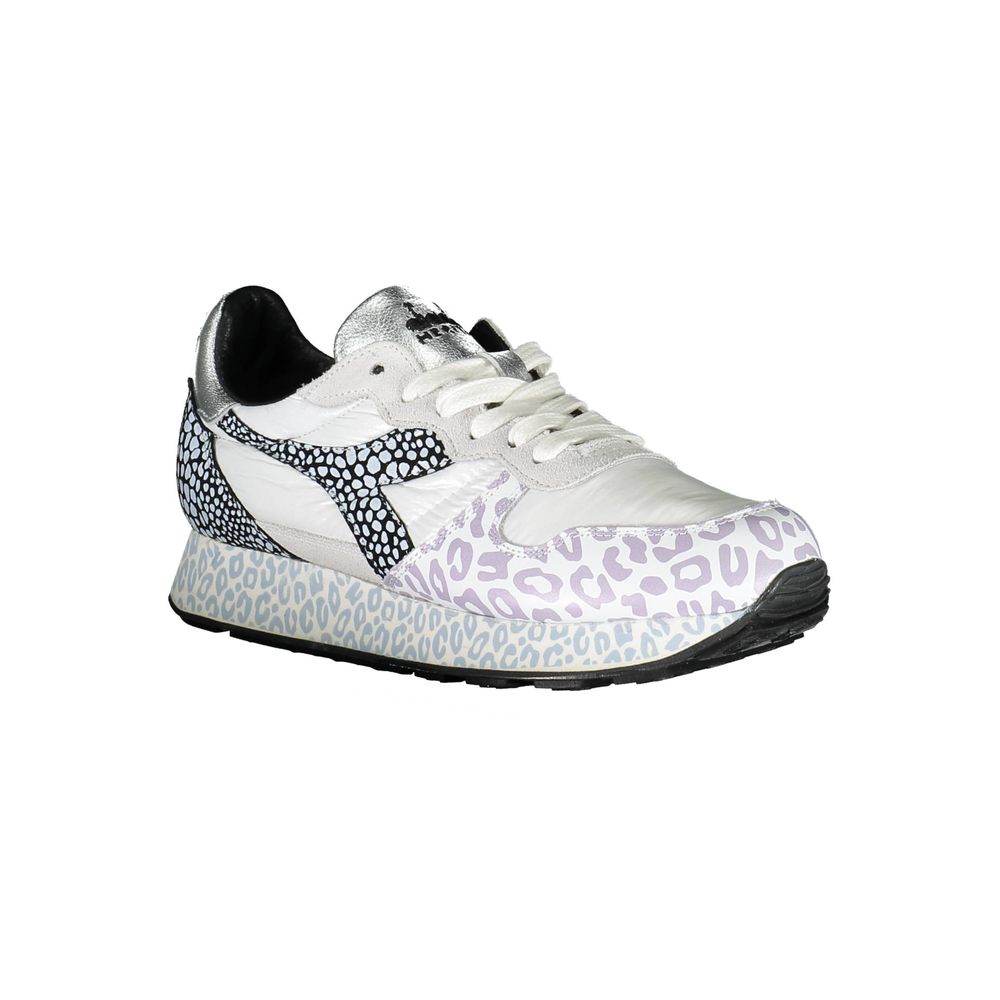 Diadora Damen-Sneaker aus weißem Stoff