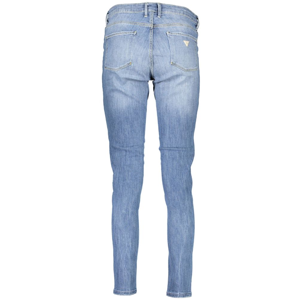 Jean Guess bleu clair en coton pour femme