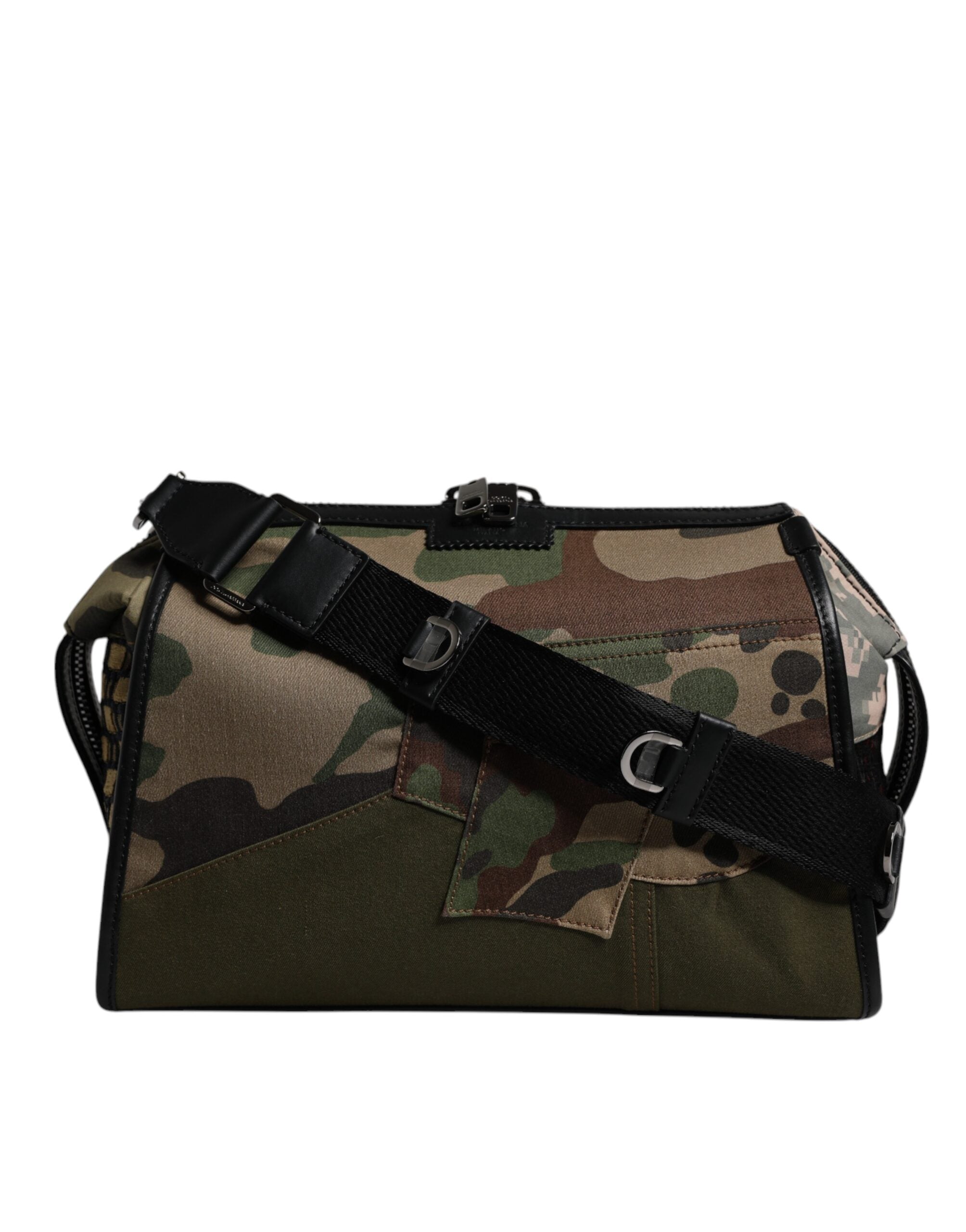 Sac bandoulière patchwork camouflage multicolore Dolce &amp; Gabbana