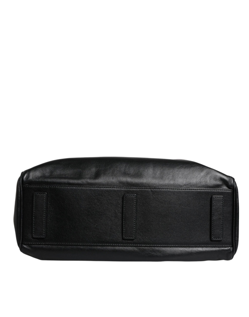 Sac bandoulière en cuir noir Dolce &amp; Gabbana