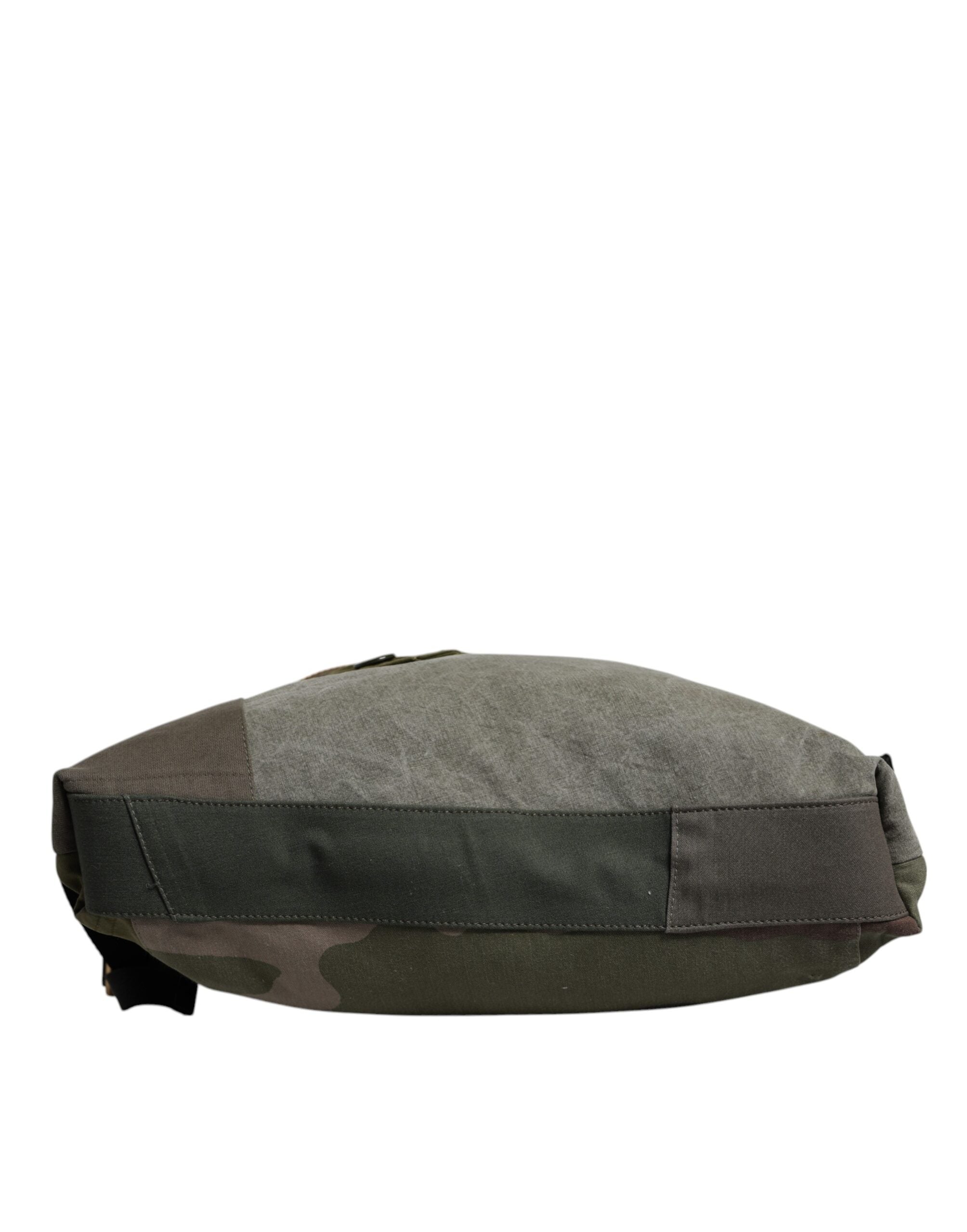 Sac à dos patchwork vert militaire Dolce &amp; Gabbana