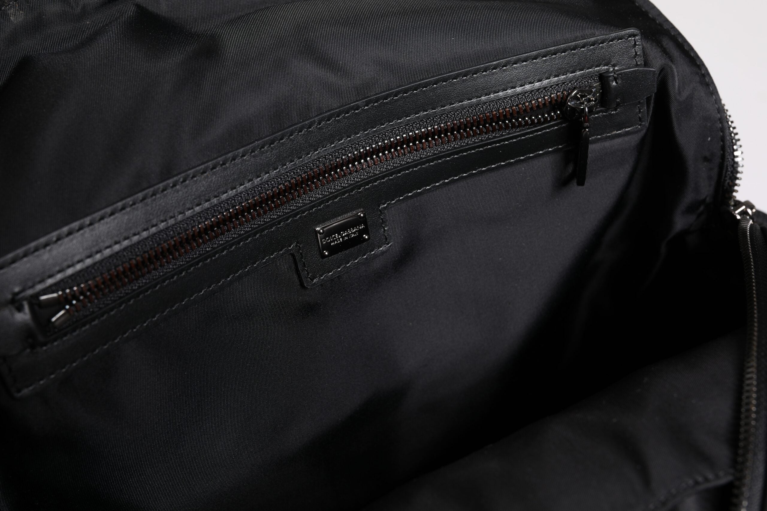 Sac à dos Dolce &amp; Gabbana pour homme avec plaque logo DG et imprimé léopard multicolore