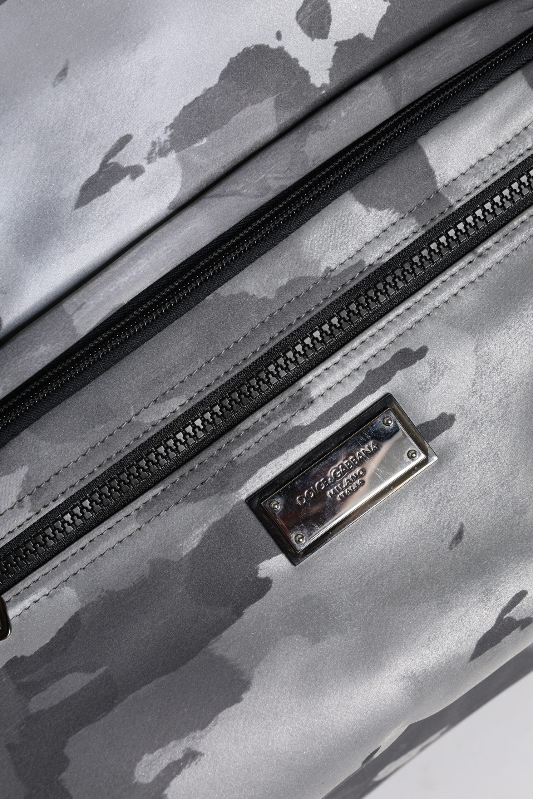 Sac à bandoulière à logo camouflage noir Dolce &amp; Gabbana